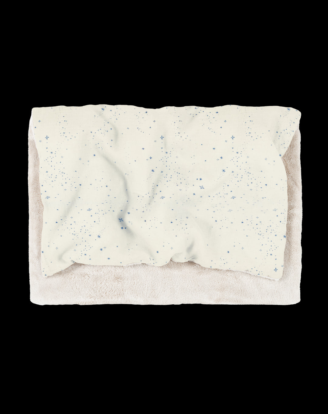 Nobodinoz - Deken Winter Wabi Sabi Blue Milky Way