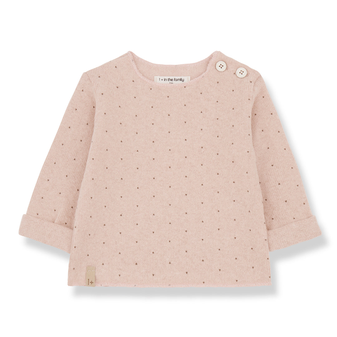 1+ In The Family - T-shirt Jutta Nude