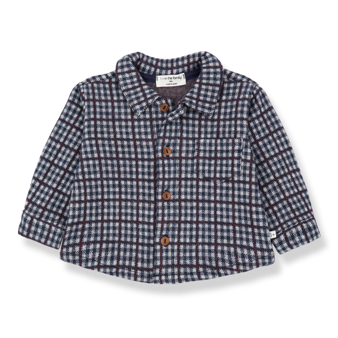 1+ In The Family - Hemd Conrad Dark Blue