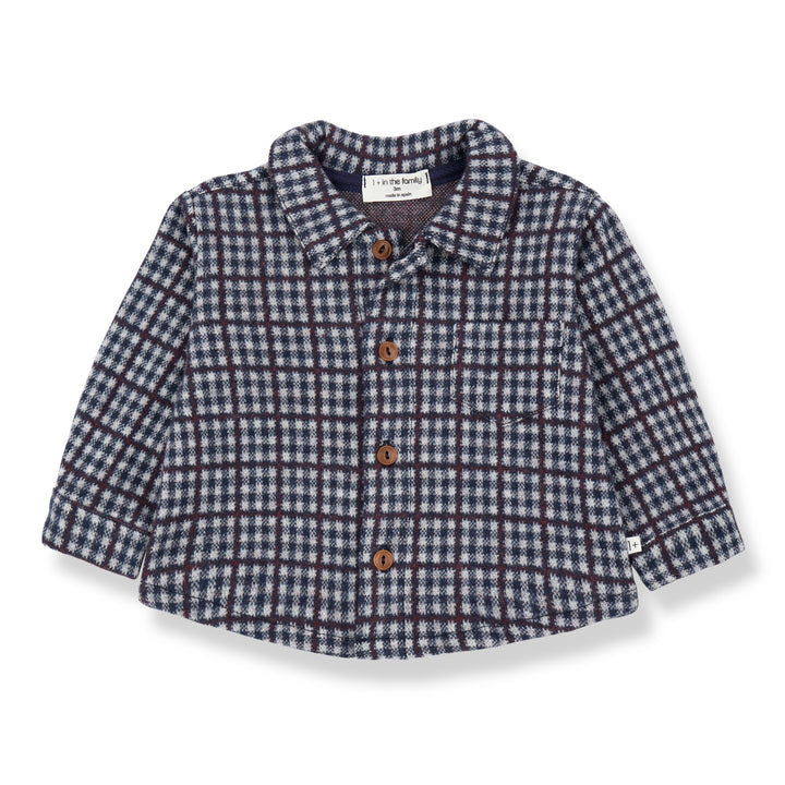 1+ In The Family - Hemd Conrad Dark Blue