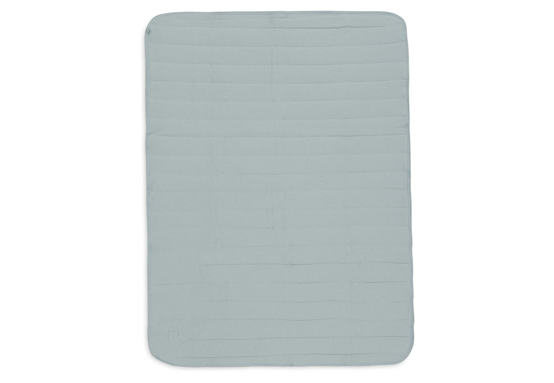 Jollein - Deken Wieg 75 x 100 cm Velvet Rib Sea Green