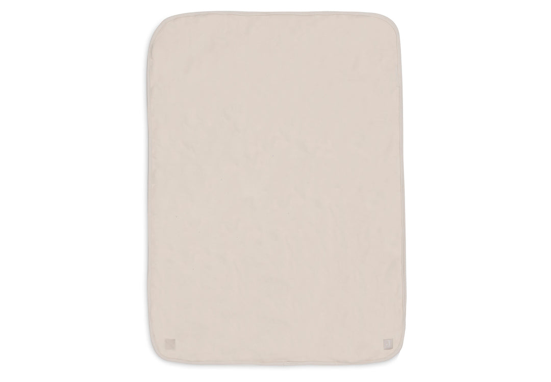 Jollein - Deken Wieg 75 x 100 cm Basic Jersey Sherpa Oatmeal