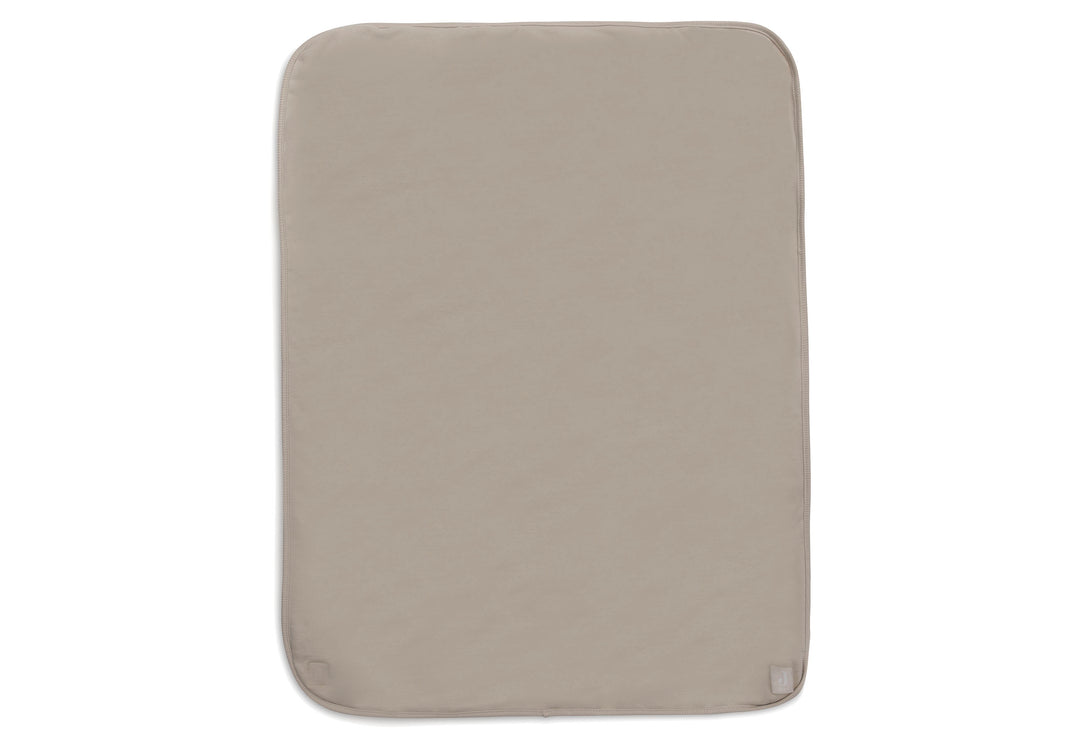 Jollein - Deken Wieg 75 x 100 cm Basic Jersey Sherpa Warm Sand