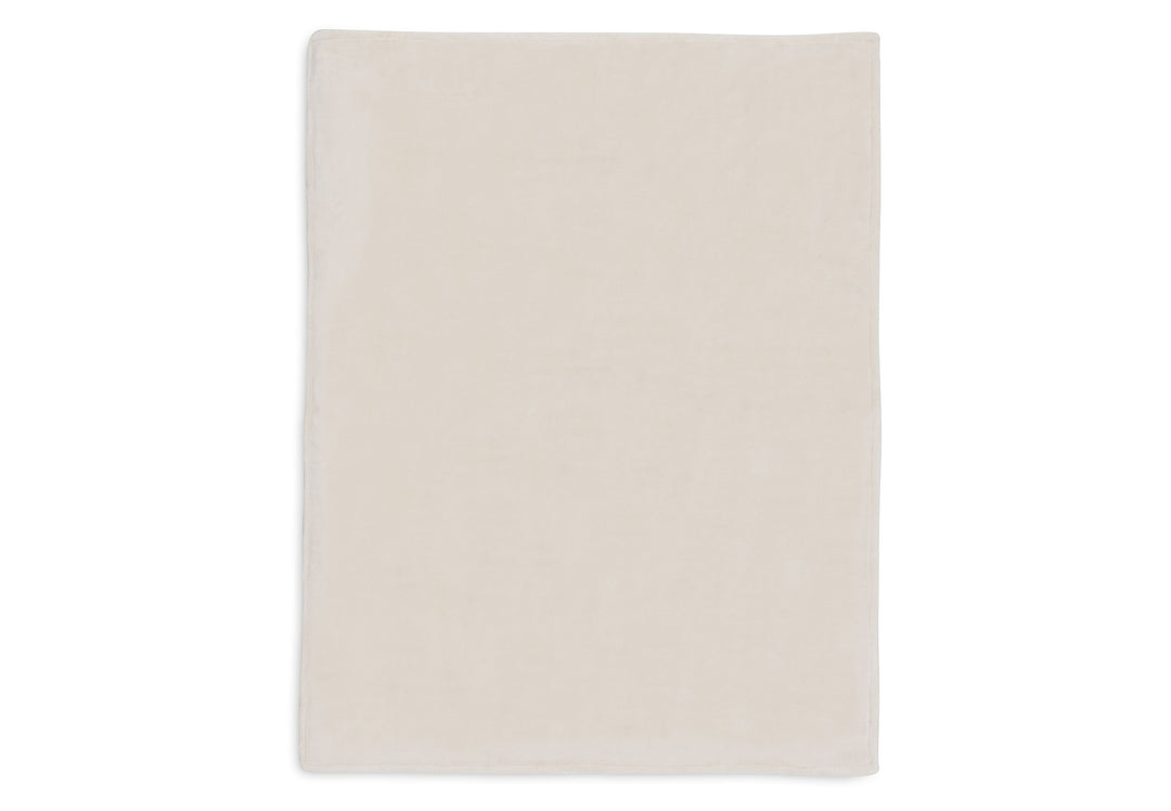 Jollein - Deken Wieg 75 x 100 cm Basic Knit Velvet Oatmeal