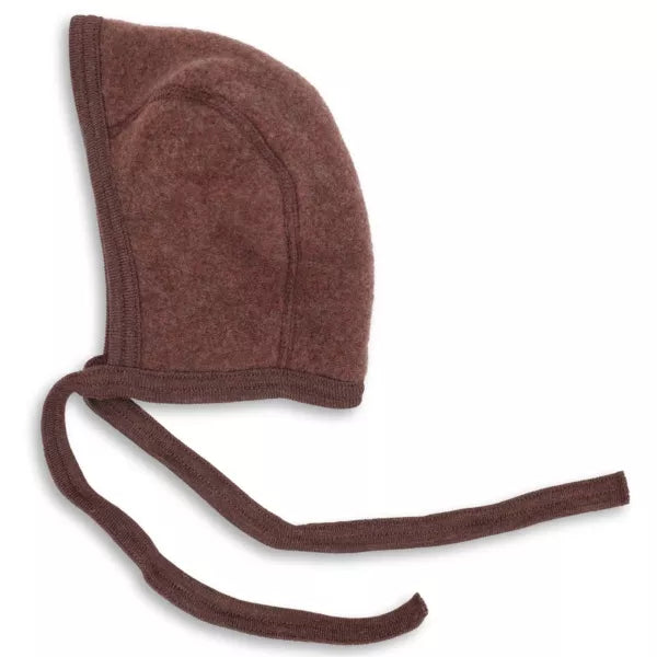 Engel - Fleece Muts Strik | Cinnamon Melange
