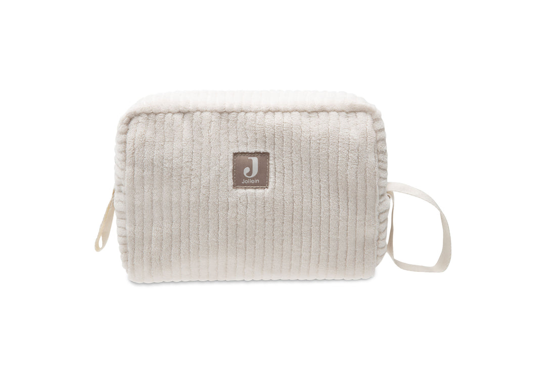 Jollein - Toilettas Cloudy Rib Oatmeal