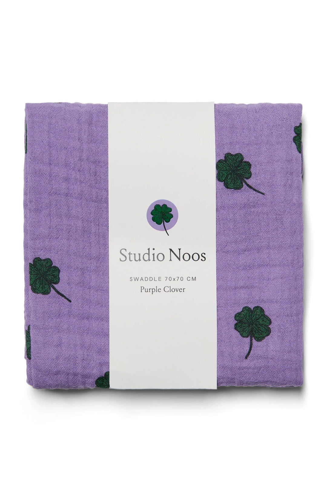 Studio Noos – Tetradoek 70x70cm Clover | Purple