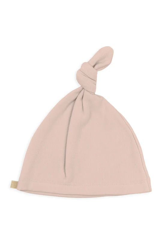 Vintage roze babymuts van Bamboom met verstelbare knoop, Pure-lijn