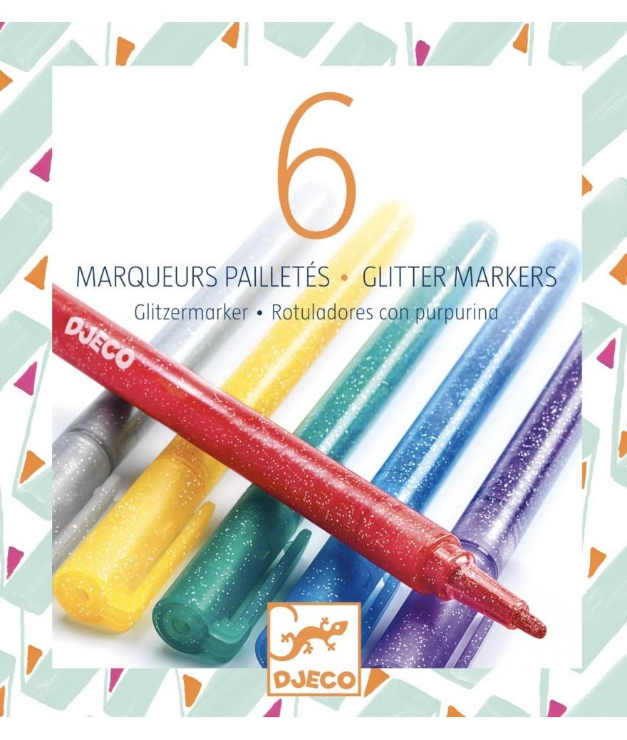 Set Glitterstiften (6pack)