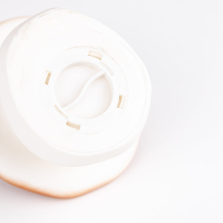 Egmont Toys spaarpot in paddenstoelvorm, koperkleurig met draaistop