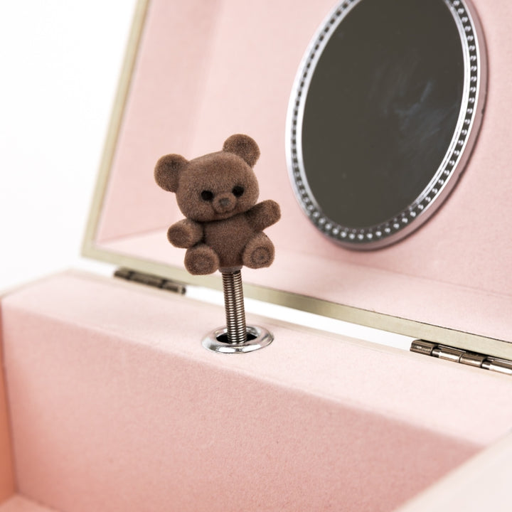 Egmont Toys muzikale sieradendoos 4 Seizoenen met dansende beer en spiegeltje