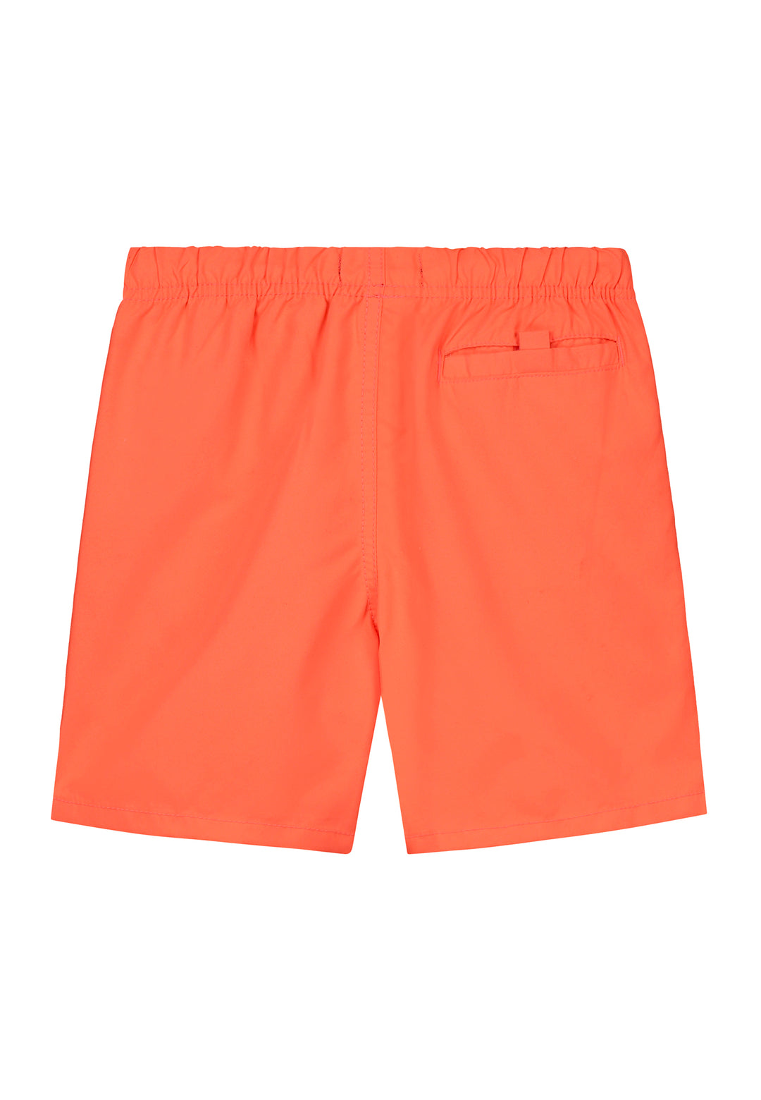 Shiwi Neon Orange Zwemshort Kids Mike met rekbare tailleband