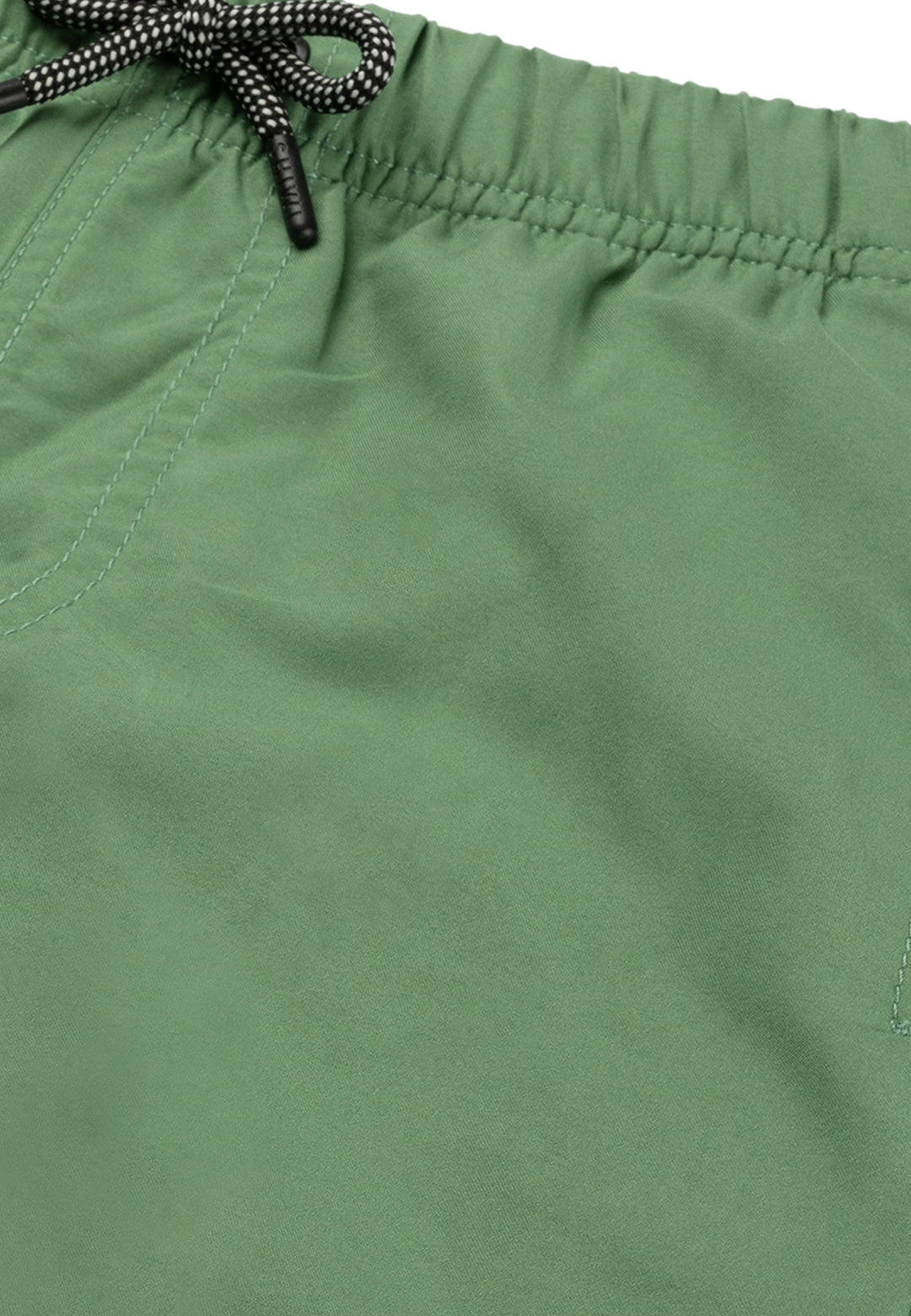 Shiwi Sage Green Zwemshort Kids Mike met rekbare tailleband