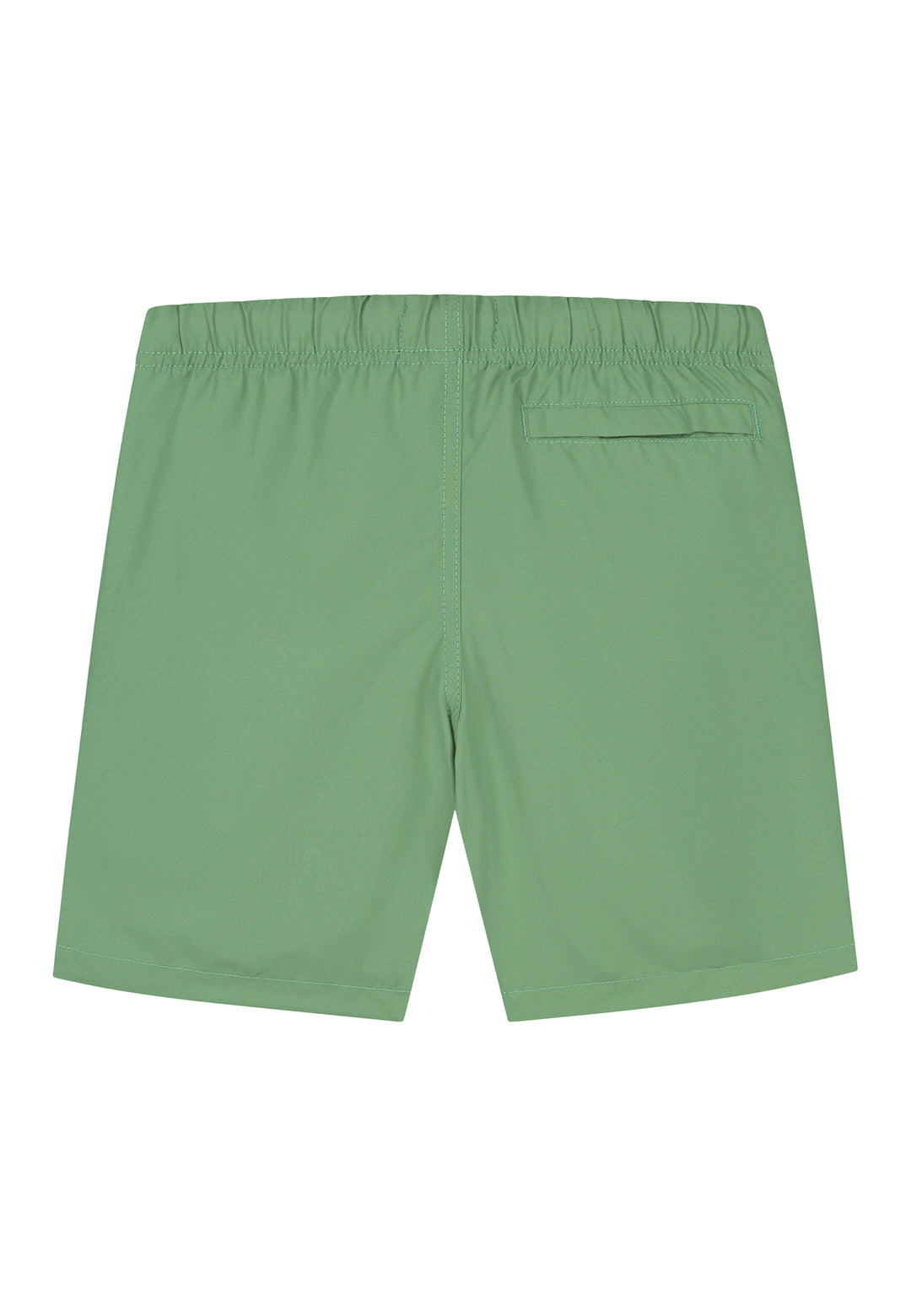 Shiwi Sage Green Zwemshort Kids Mike met rekbare tailleband