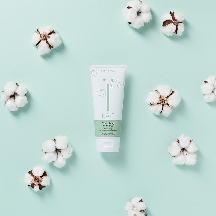 Naïf milde babyshampoo 200ml met natuurlijke reinigers en allergenenvrije geur