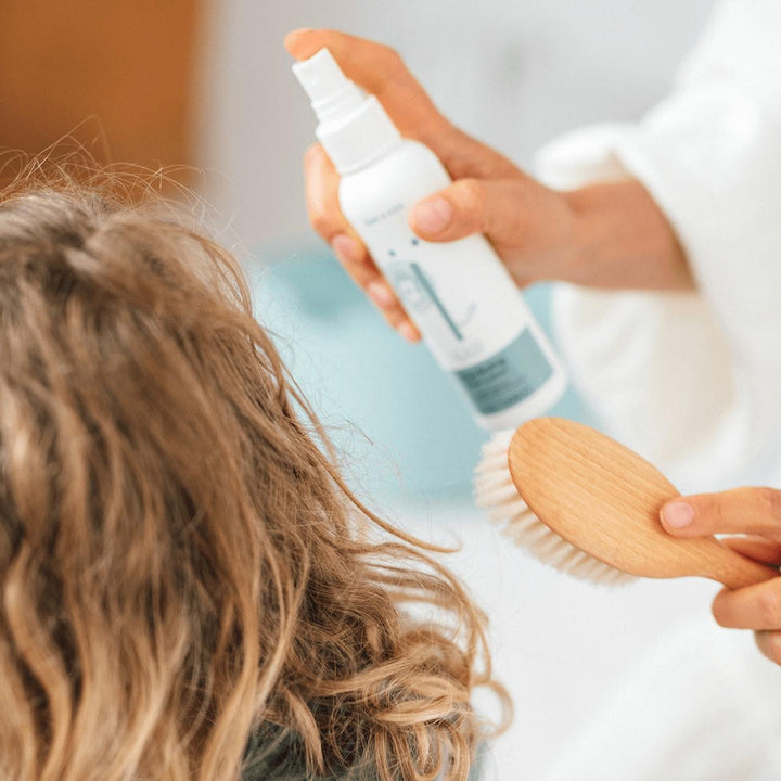 Naïf haarlotion 150ml voor baby en kind tegen klitten en pluis met katoenzaadolie