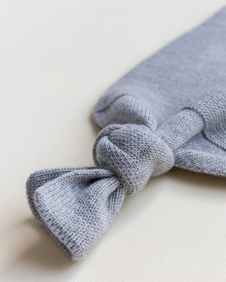 Hvid - Cocon Grey Melange | Merinowol 0-8m