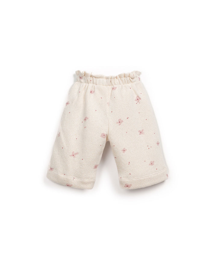 Play Up - Broek Jersey Printed Flowers Pencil