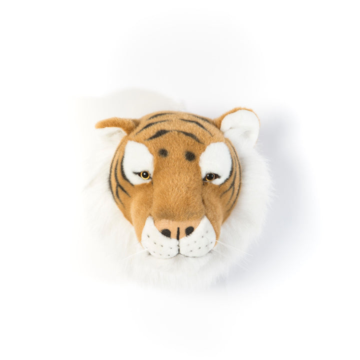 Felix de tijger dierenhoofd van Wild & Soft, oranje met strepen, kinderkamerdecoratie