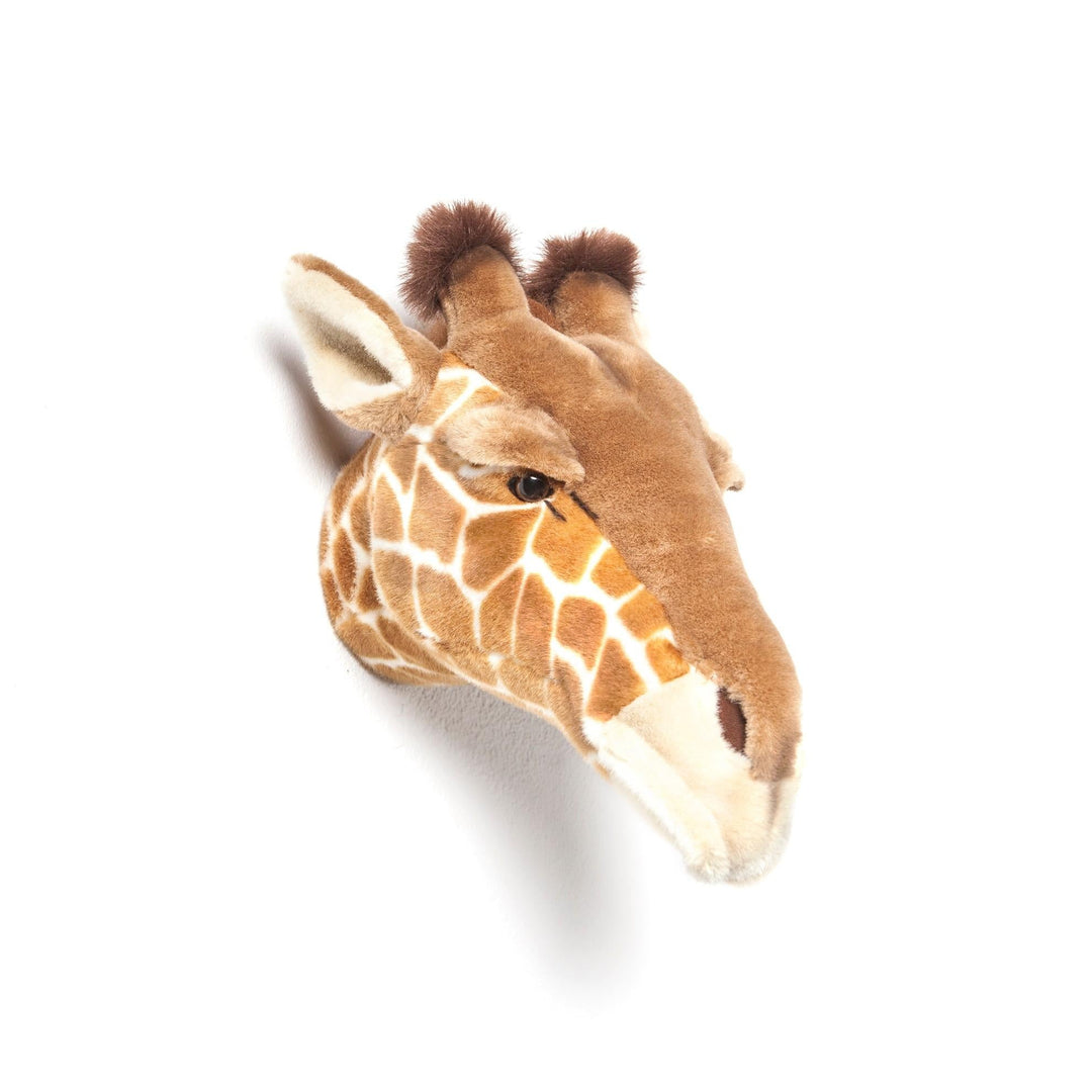 Ruby de giraf dierenhoofd van Wild & Soft, geel met vlekken, kinderkamerdecor