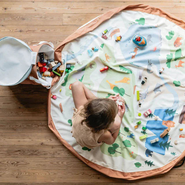 Play & Go - Opbergmand / Speeldeken Soo | Zoo