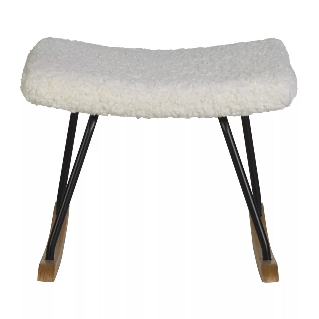 Quax Hocker De Luxe Teddy Sheep White Set | Zuiver Comfort