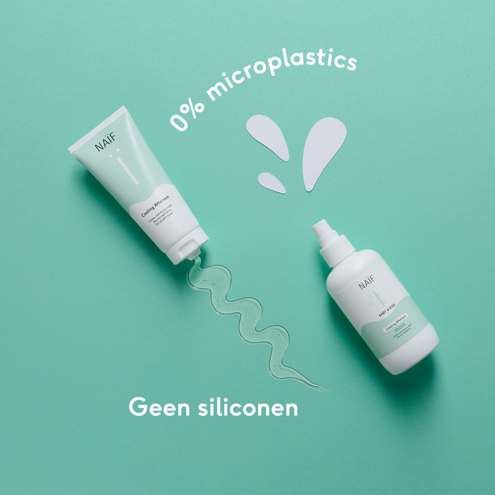 Naïf aftersun gel 100ml met aloë vera voor kalmerende huidverzorging