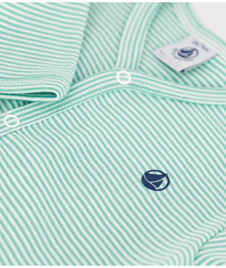 Pyjama Met Voetjes Stripes Aloevera