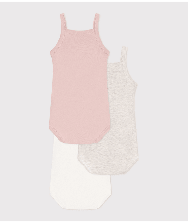 Body Bretel Sand Melange / Pink / White Variante 1 (3pack)