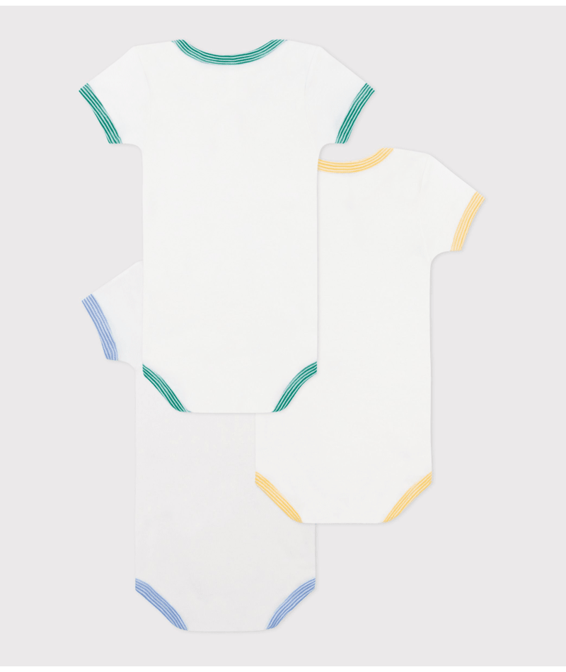 Body Korte Mouwen Animals Blue / Green / Yellow Variante 1 (3pack)