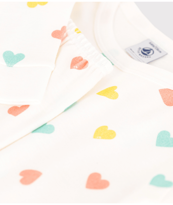 Pyjama 2-delig Large Multi Hearts Marshmallow / Multi
