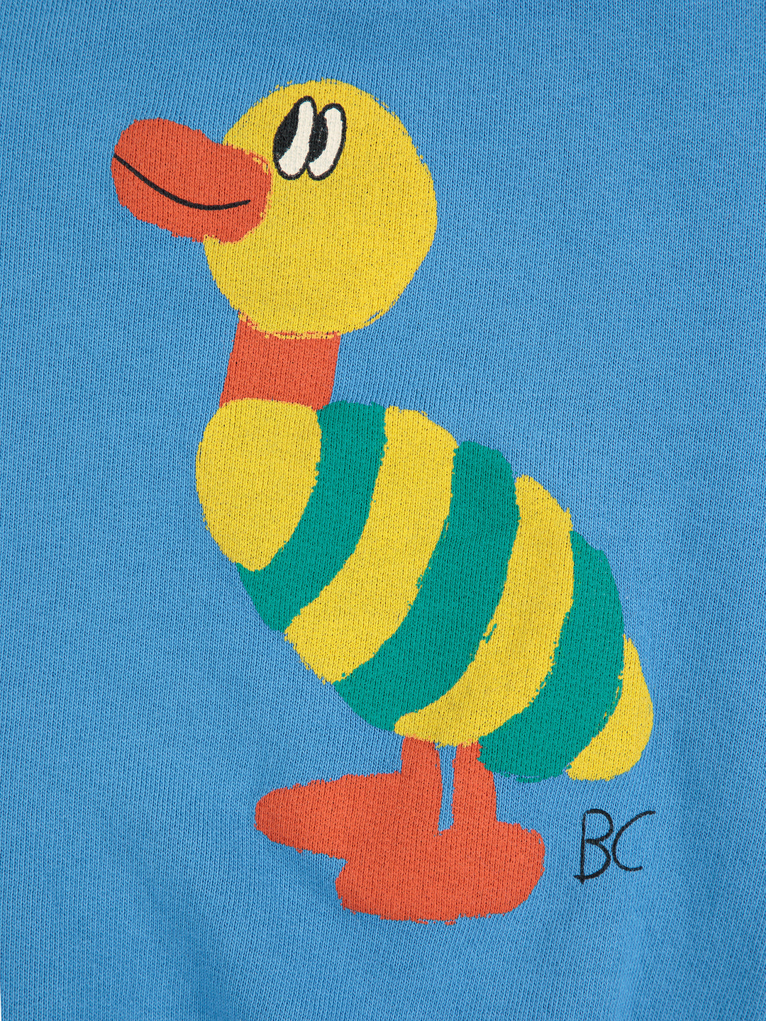 Bobo Choses - Sweater Baby Striped Duck Blue