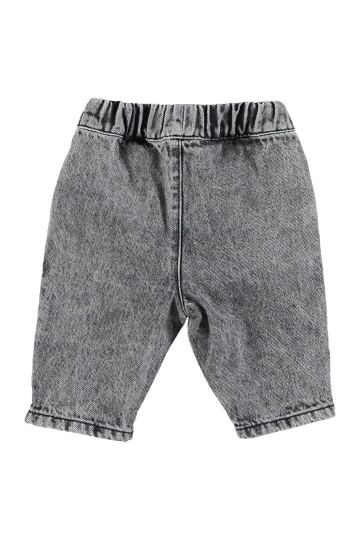Piupiuchick - Jeans Broek Baby Faded Denim Washed Black