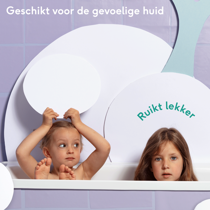 Naïf badschuim 500ml voor gevoelige huid met milde allergenenvrije geur