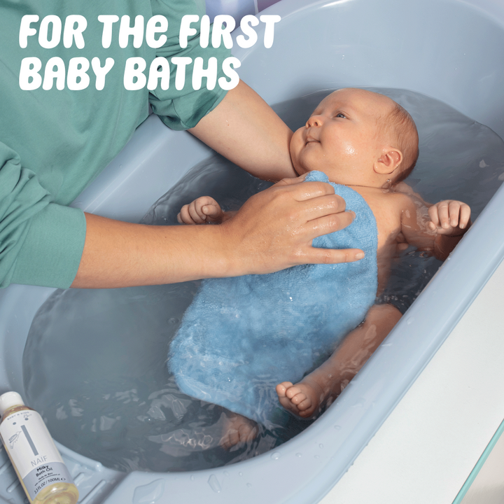 Naïf milde badolie baby 100ml met lijnzaadolie voor pasgeborenen