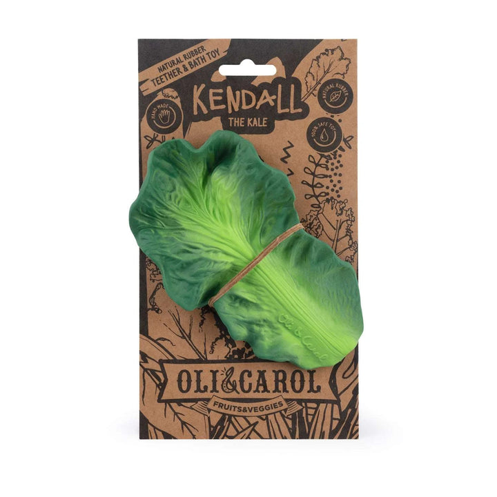 Oli & Carol - Bijtspeeltje & Badspeeltje Kendall Kale | Natuurlijk Rubber