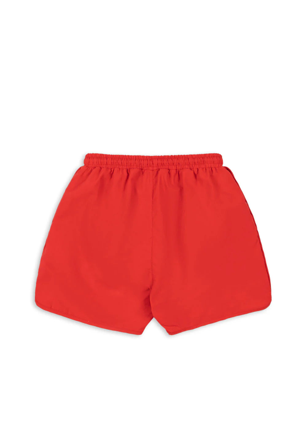 Rode zwemshort voor kinderen van Konges Slojd, model Mitch, ideaal voor strand en zwembad