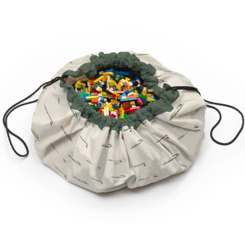 Play & Go - Opbergzak / Speeldeken Organic | Croco