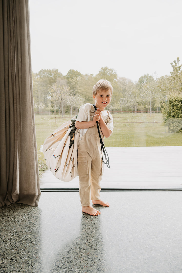 Play & Go - Opbergzak / Speeldeken Organic | Croco