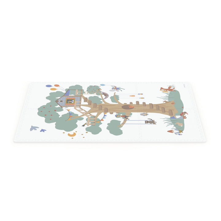 Speeltapijt Puzzelmat Eevaa Treehouse met boomhutprint van Play & Go, gemaakt van EVA-foam