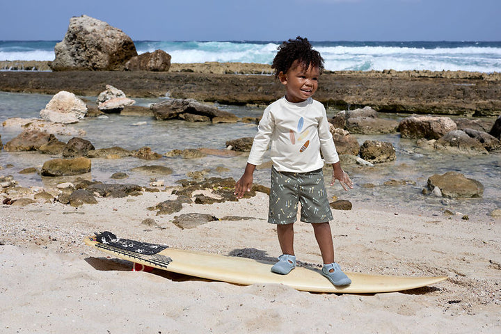 Lassig - Zwem T-shirt Rashguard | 4 Boards Sea Salt