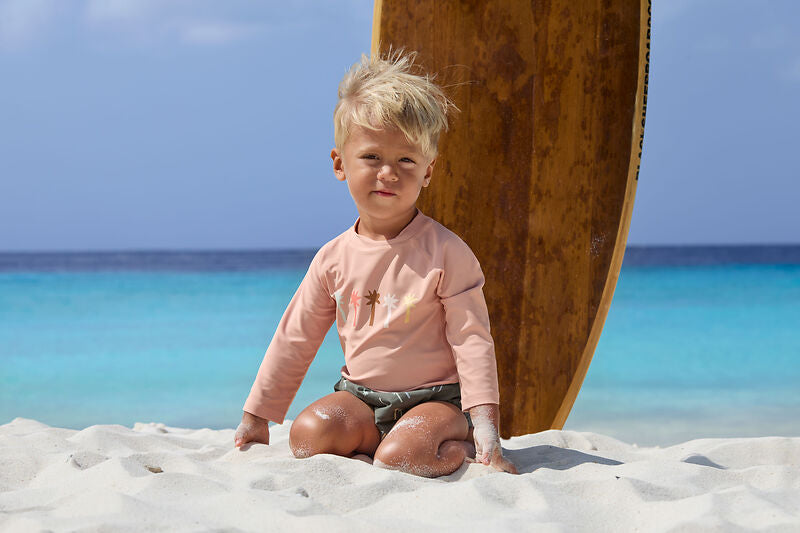 Lassig - Zwem T-shirt Rashguard | Palms Peach