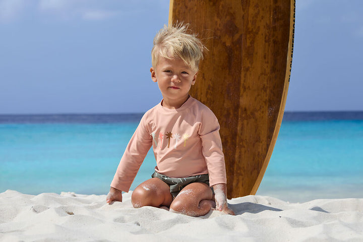 Lassig - Zwem T-shirt Rashguard | Palms Peach