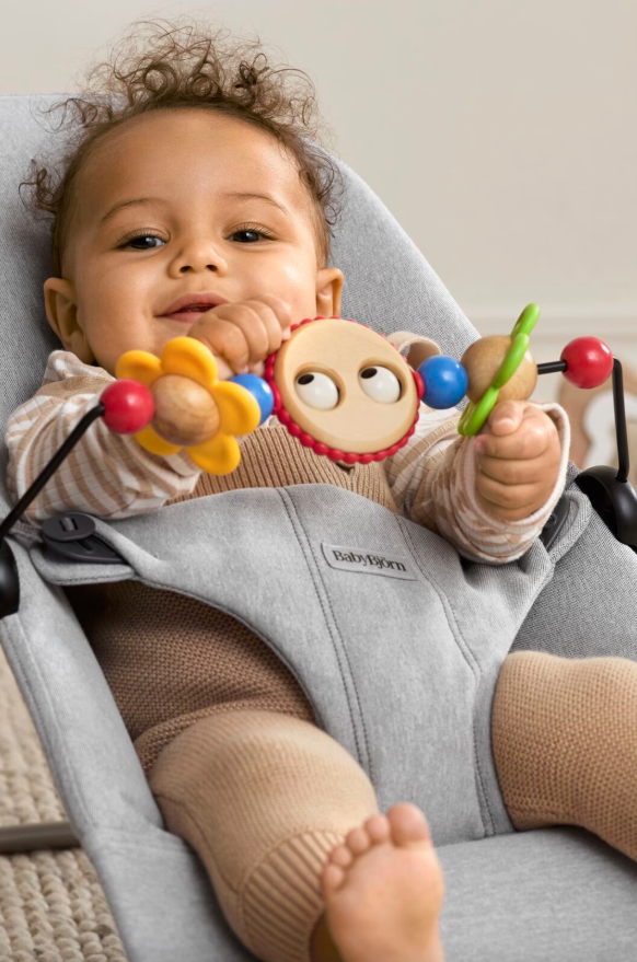 BabyBjörn speeltje Relax met ondeugende oogjes voor wipstoel