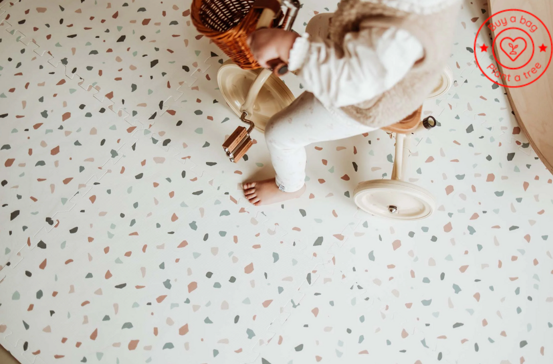 Speeltapijt Puzzelmat Eevaa Alphabet / Terrazzo