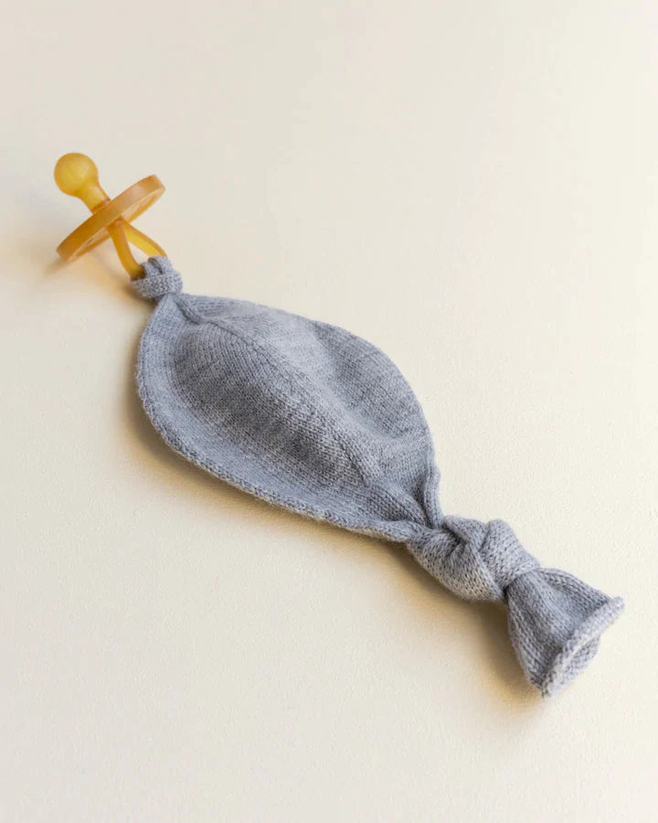 Hvid - Fopspeendoekje Titi | Grey Melange