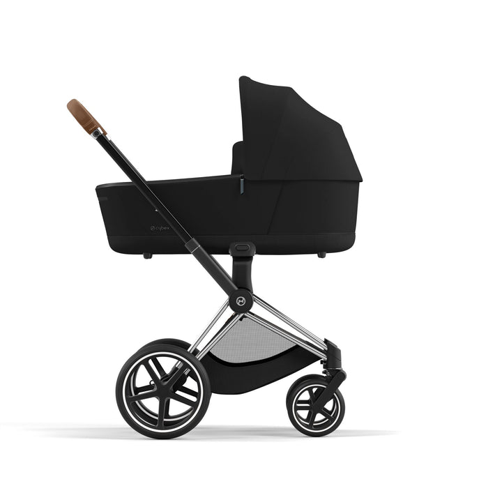 Cybex Kinderwagen Frame Priam Chrome Brown, basis voor luxe en stijlvolle kinderwagen