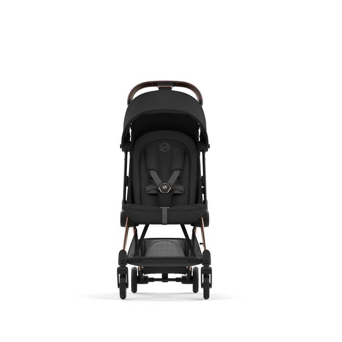 Cybex Buggy Coya Matt Black / Sepia Black, ultracompact en luxe reisbuggy