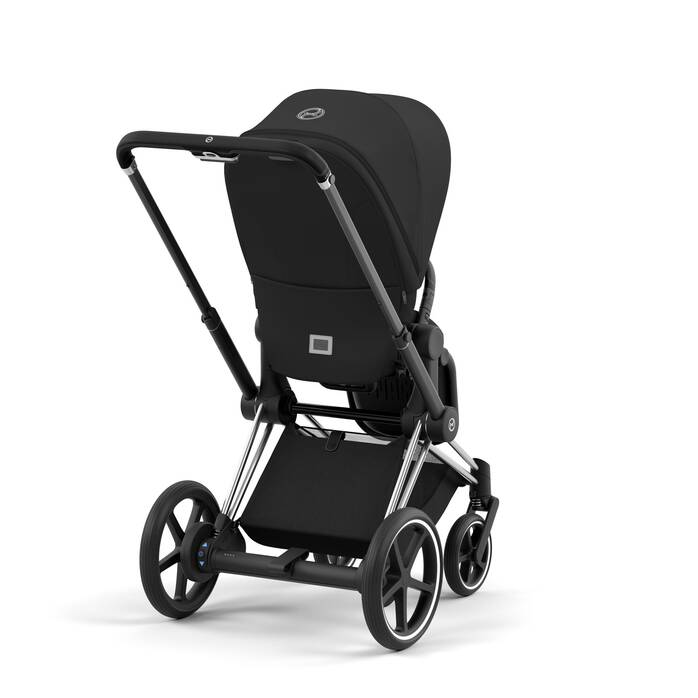 Cybex Kinderwagen Frame E-Priam Chrome Black, smarttechnologie en luxe ontwerp