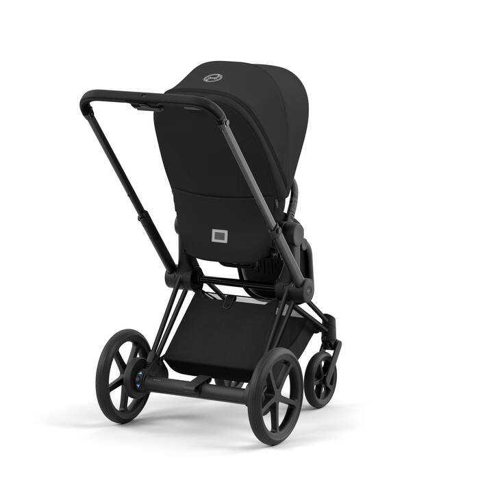 Cybex Kinderwagen Frame E-Priam Matt Black, smarttechnologie en luxe ontwerp